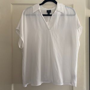 Worthington work wear blouse XXL White